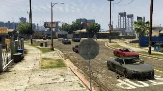 Наземная гонка: В роще - гонка GTA Online