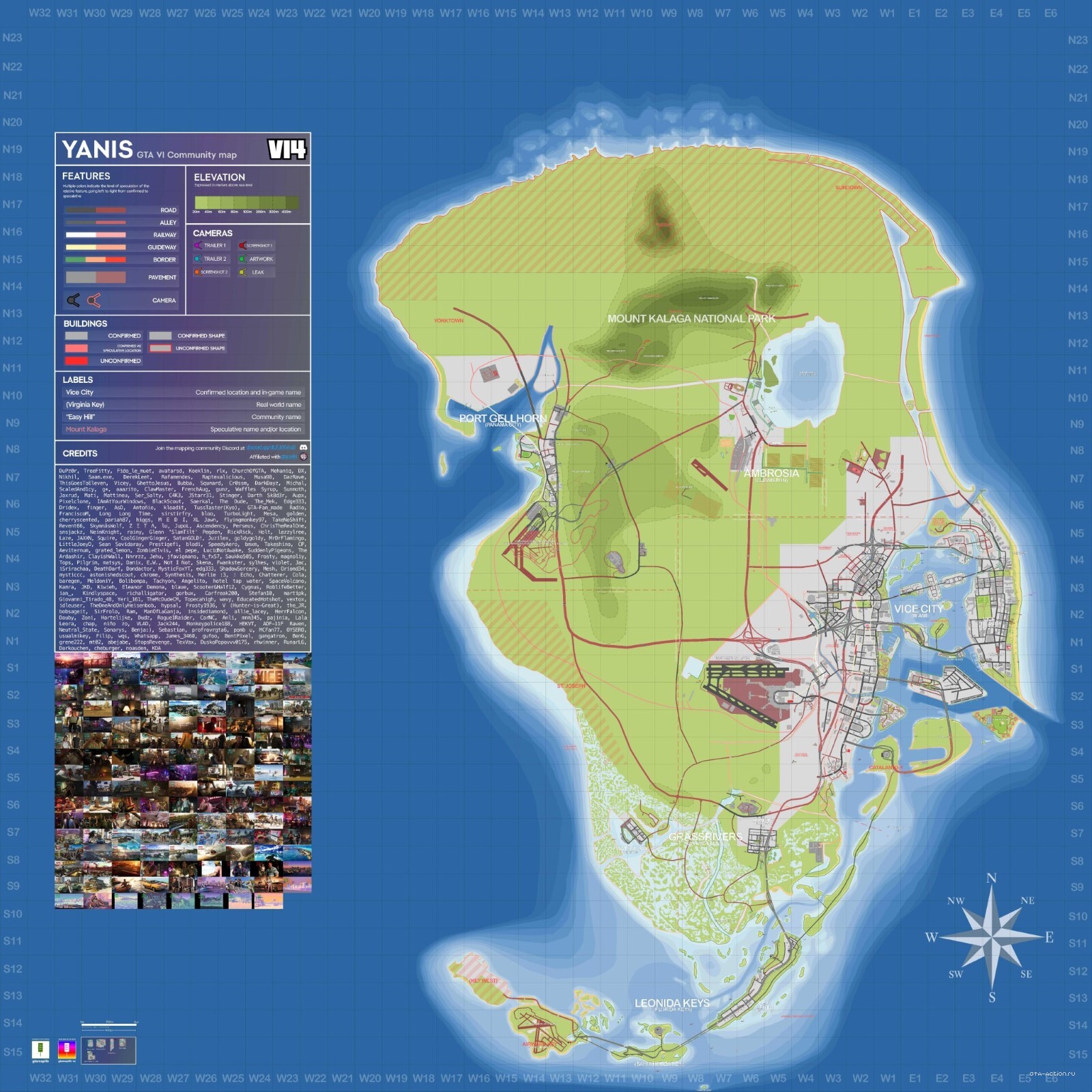 Карта GTA 6 от сообщества картографов