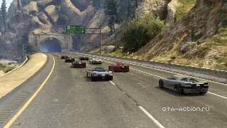 Наземная гонка: Senora Freeway в GTA Online