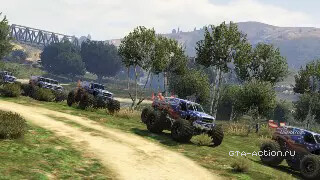 Наземная гонка: Болотный монстр GTA Online гонка