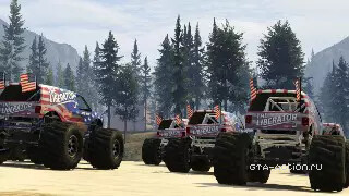 Наземная гонка: Через дикую природу - гонка GTA Online