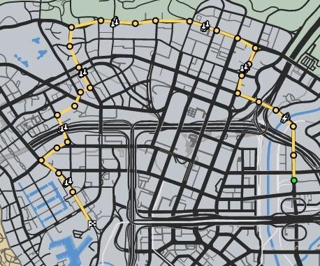 Наземная гонка: Карта Объятий Америки