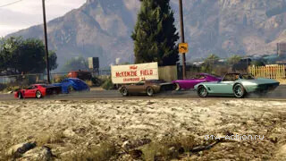 Наземная гонка: Гонка GTA Online «Трасса Грейпсид»