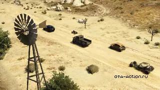 Наземная гонка: Суровая пустыня - гонка GTA Online