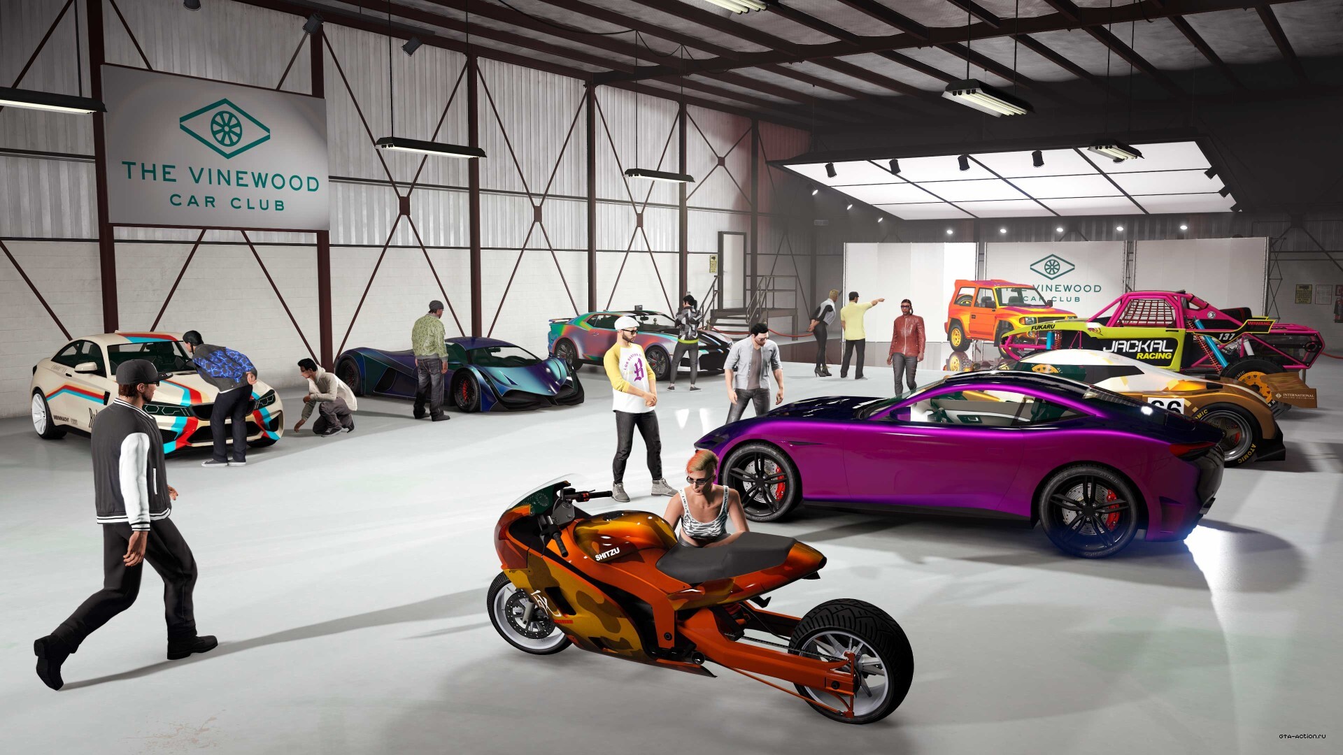 GTA Online San Andreas «Наёмники»: обновление Vinewood Car Club