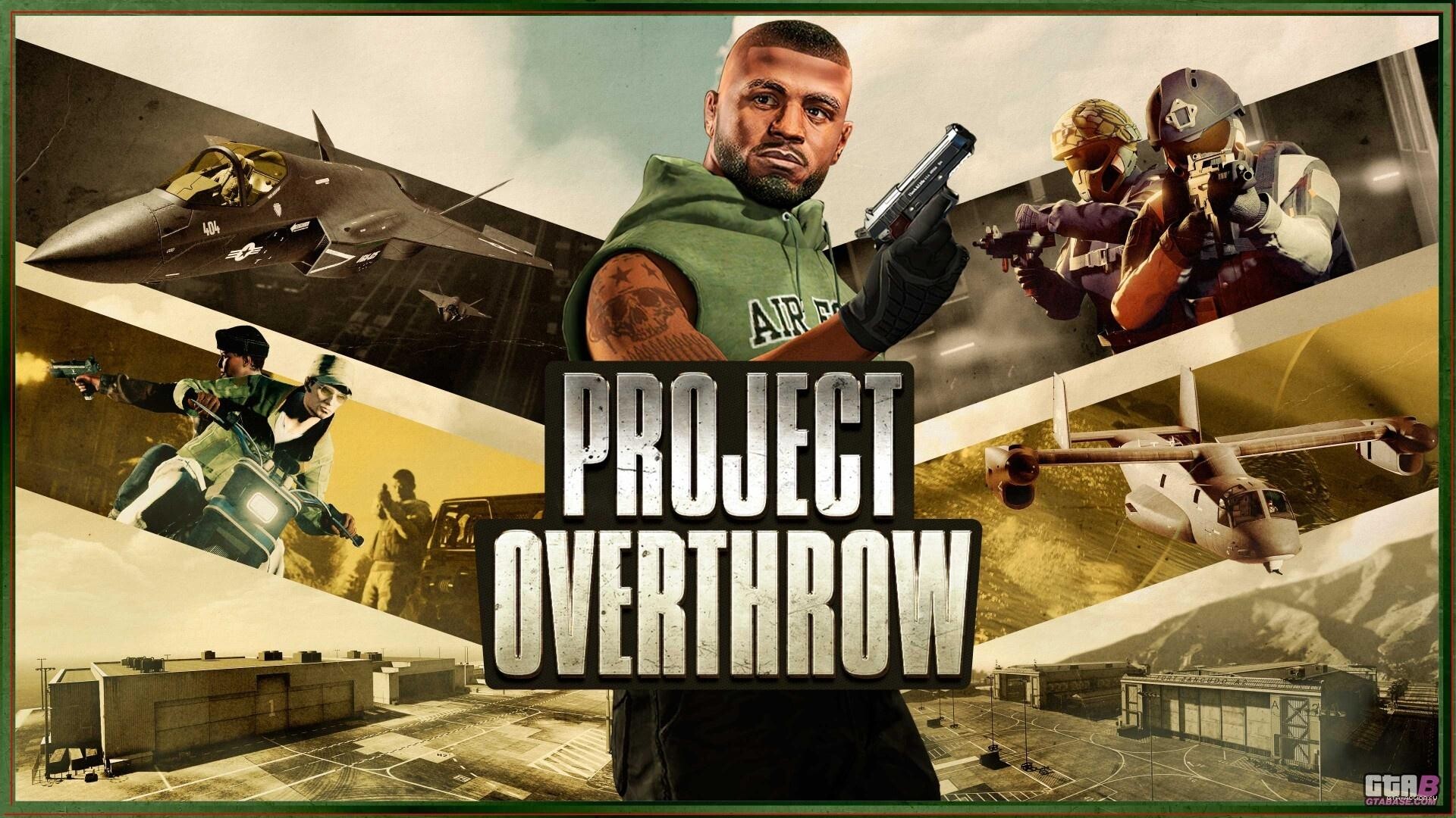GTA Online San Andreas «Наёмники»: проект «Свержение»