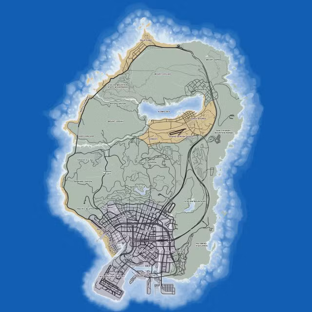 gta map roadmap labels gta map roadmap labels