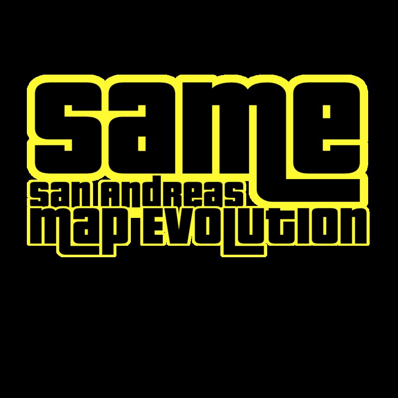 San Andreas Map Evolution