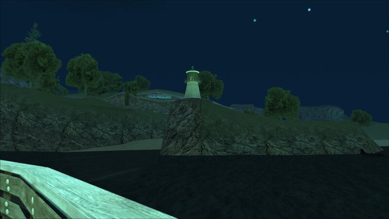 Restored Tierra Robada Lighthouse