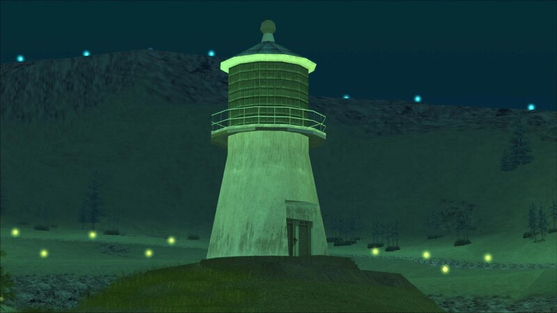 Restored Tierra Robada Lighthouse