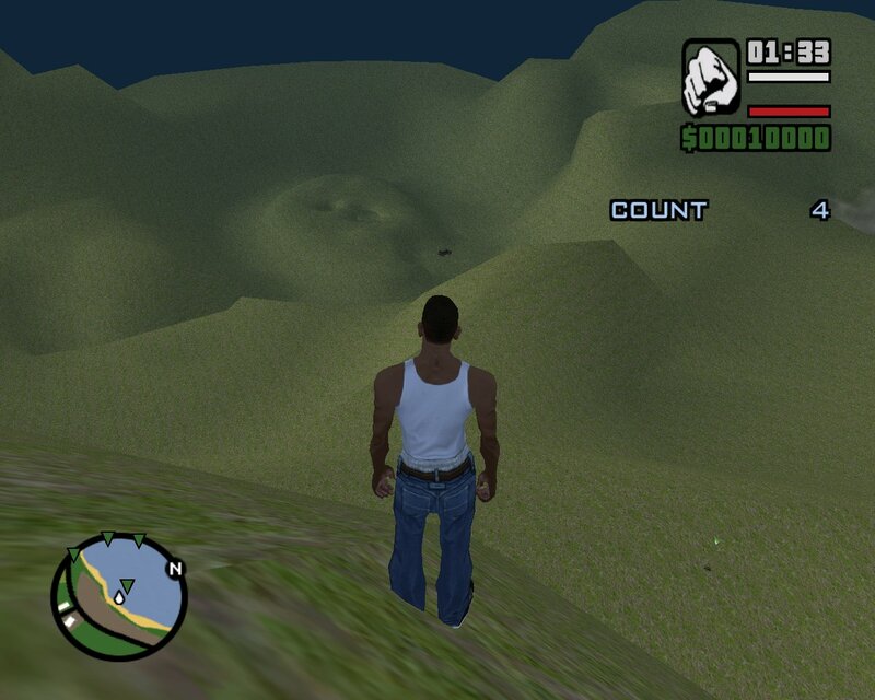 Terrain Map With DYOM Mission