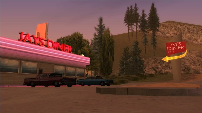 [Map] Jays Diner 50's style