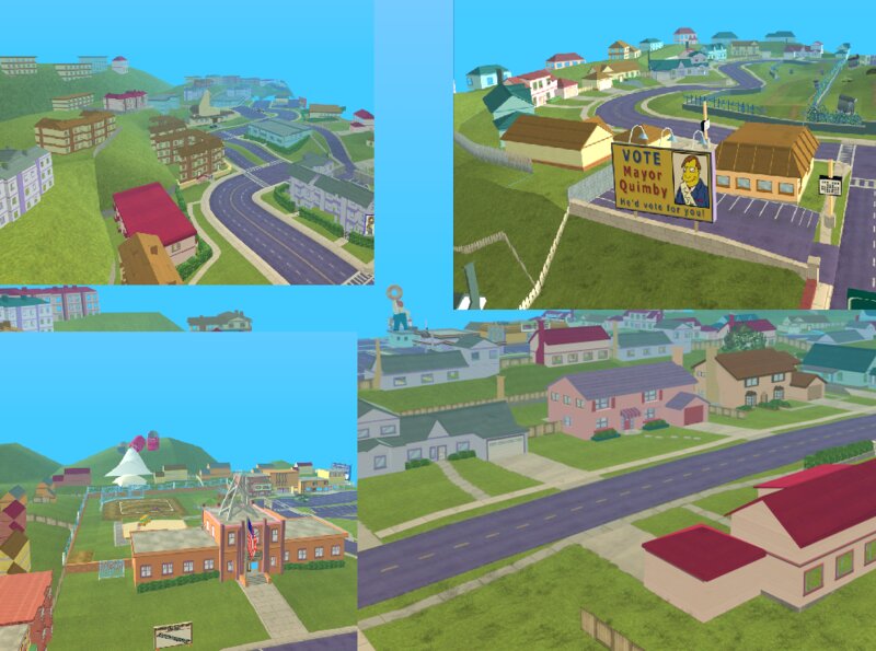 Simpsons Hit Run Level1