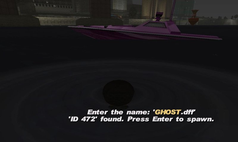 Ghost Boat GTA LCS для GTA SA
