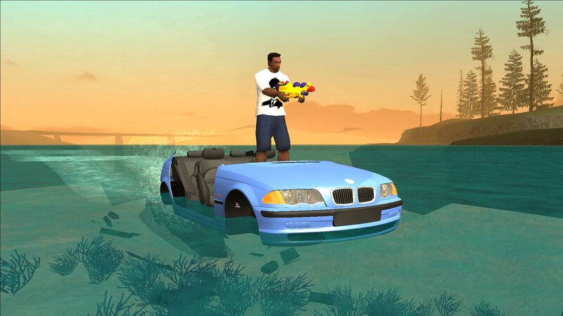BMW 323i E46 Sedan Boat
