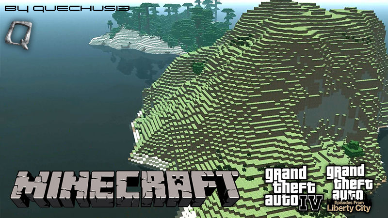 Minecraft Map Landscape Mod