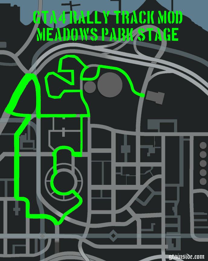 Rally Track Mod - Meadows Park Stage