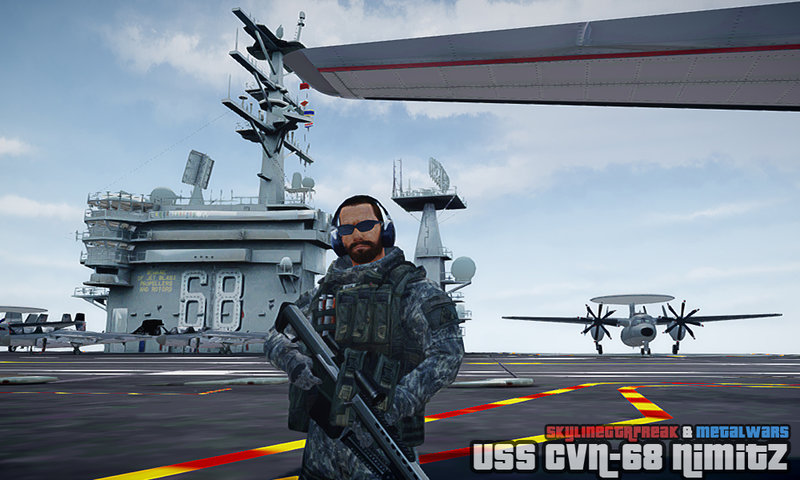 USS CVN-68 Nimitz (Новая версия)