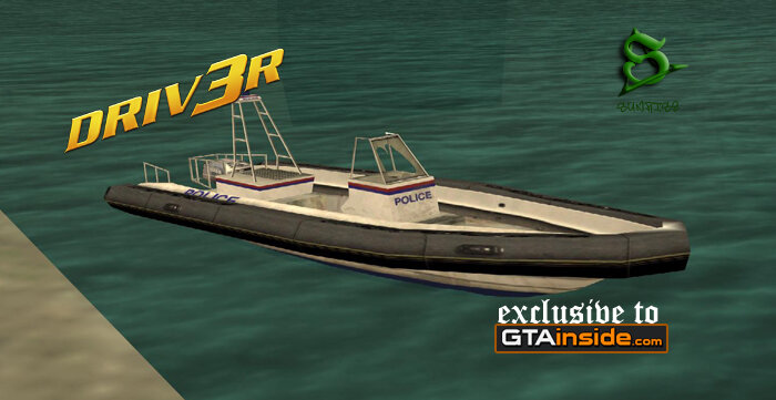 DRIV3R Police Boat Nice