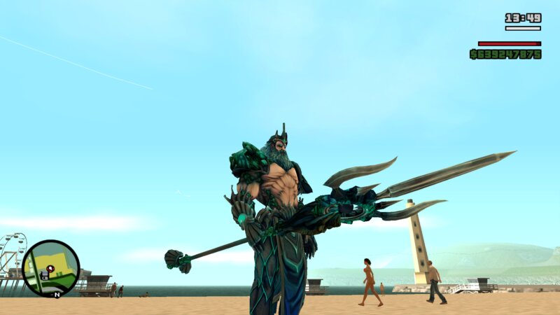 Classic Poseidon Trident (SMITE)