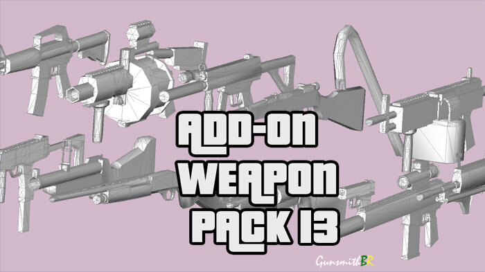 Add-On Weapon Pack 13 (SA style)