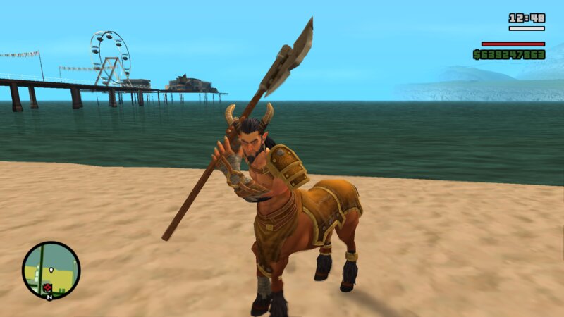 Centaur Polearm (SMITE)