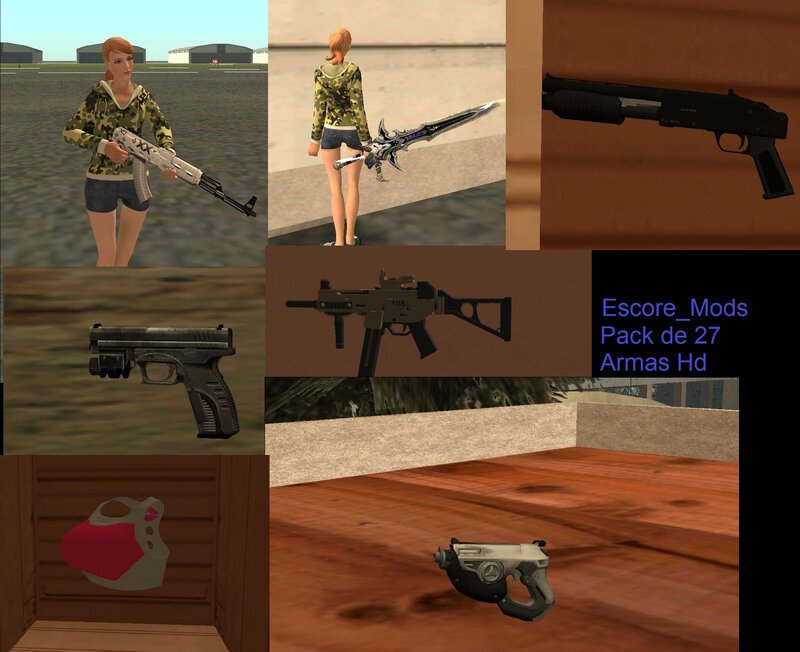 Pack de 27 Armas en HD