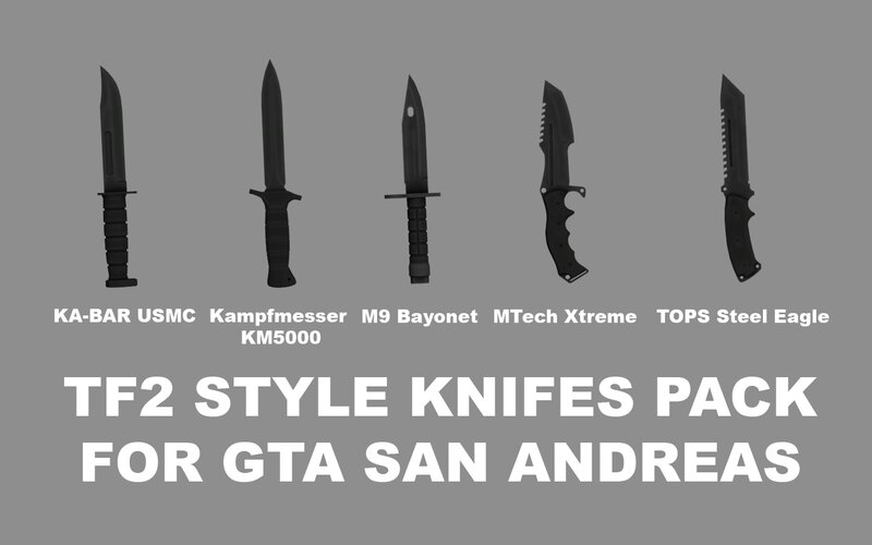 TF2 Styled Knifes Pack