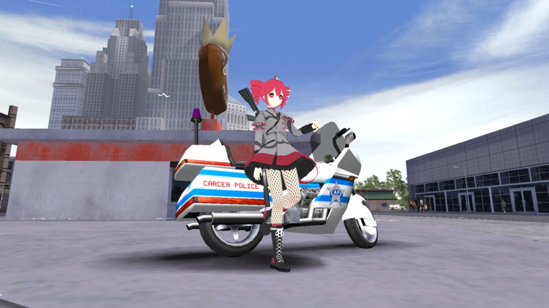 Carcer City Police Bike