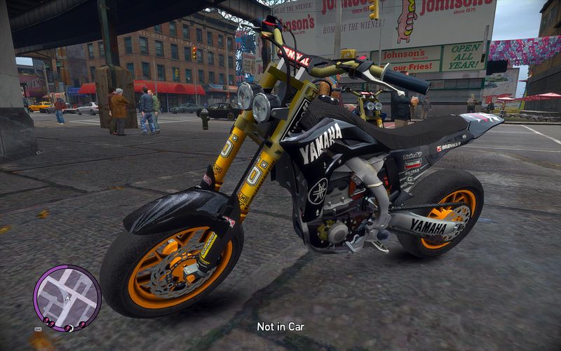 Yamaha YZF SuperMoto Custom
