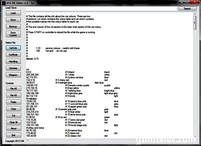 GTA DIC Editor v1.8 Syn