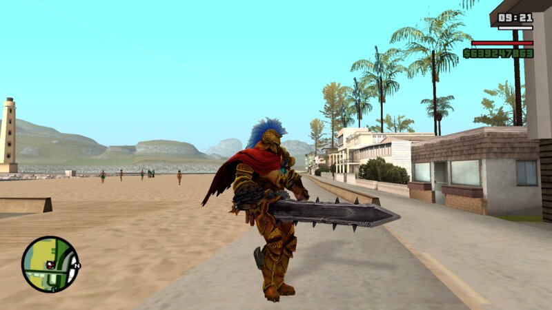 Beta Ares Sword (SMITE)