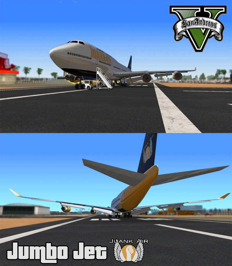 GTA V Jumbo Jet