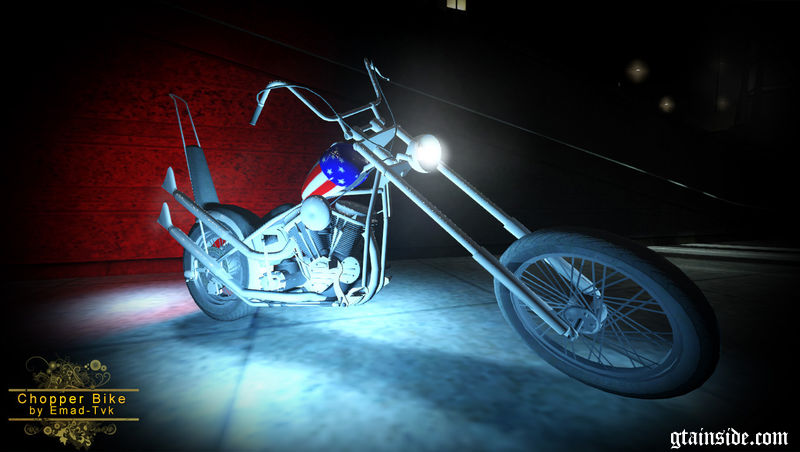 Chopper Bike Captain America