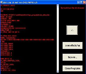 Effects.fxp Editor