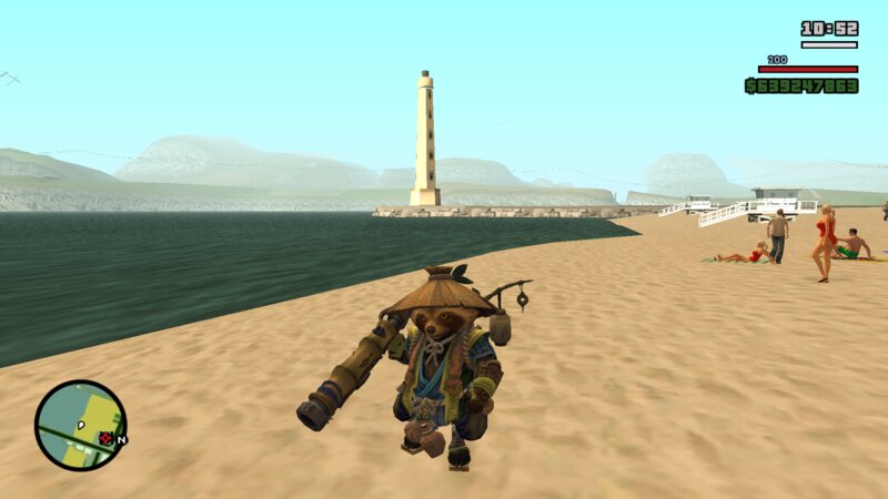 Danzaburou's Bamboo Bo Hiya Gunpowder Rocket Launcher (SMITE)