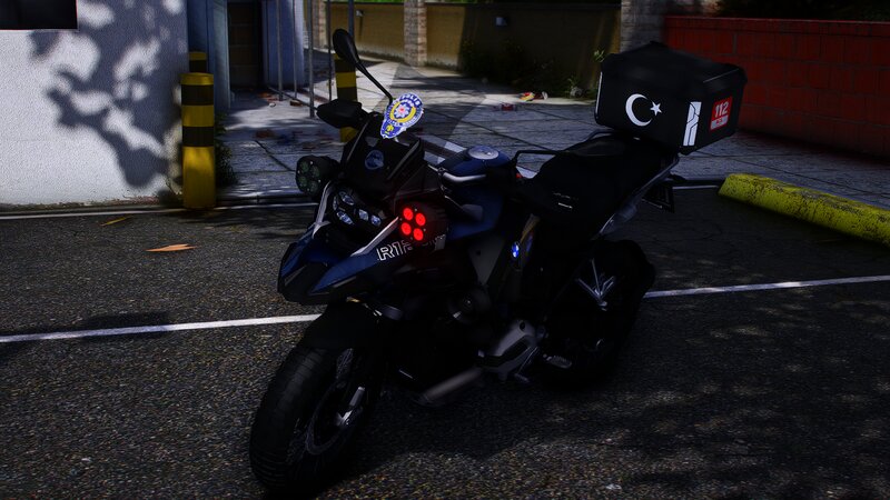 Turkish Dolphin Police Motorcycle