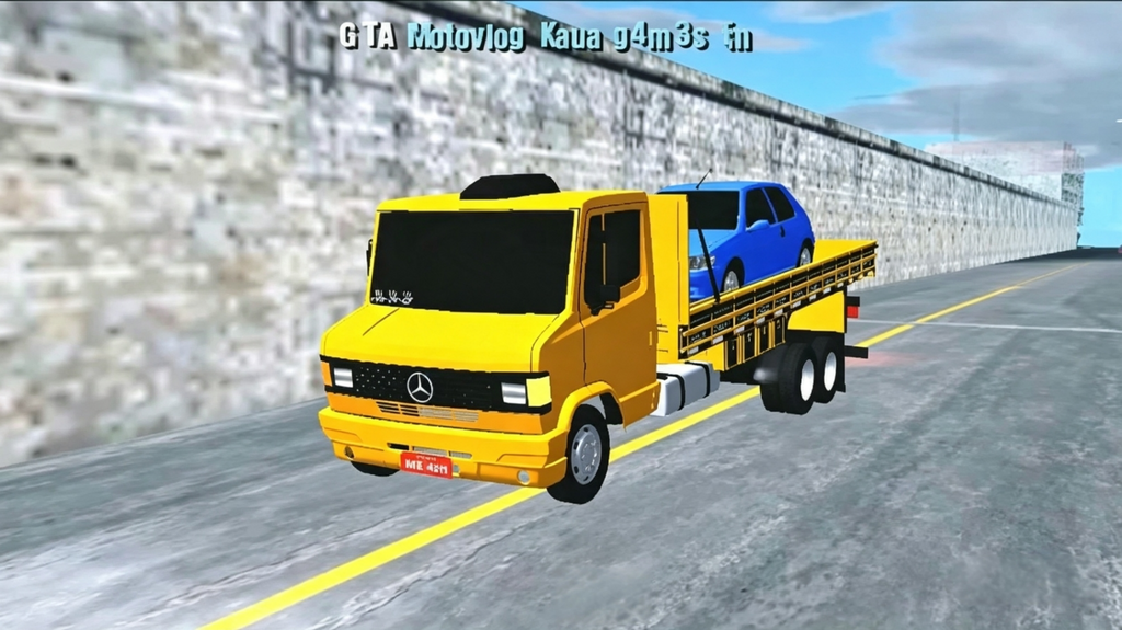Modified Mercedes-Benz 710 Flatbed (DFF only)