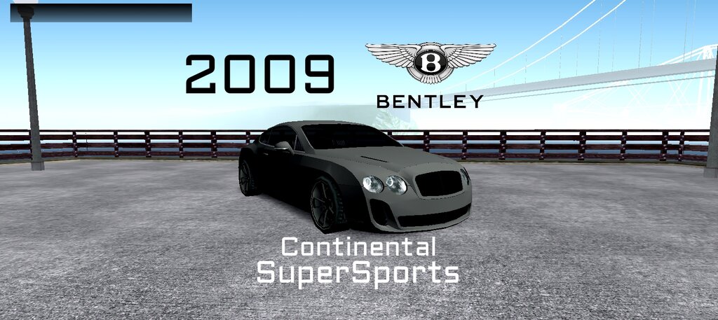 2009 Bentley Continental SuperSports (DFF only)