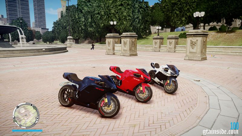 Bati 801 как Ducati 848 в стиле GTA V