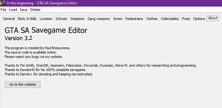 Savegame Editor