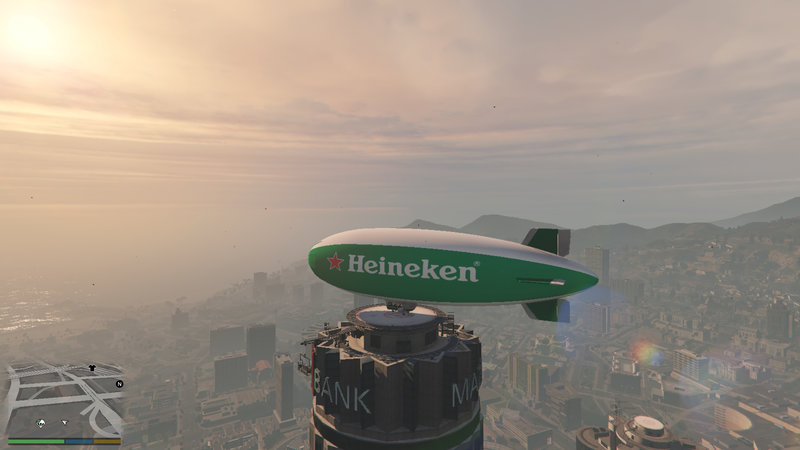Heineken Blimp