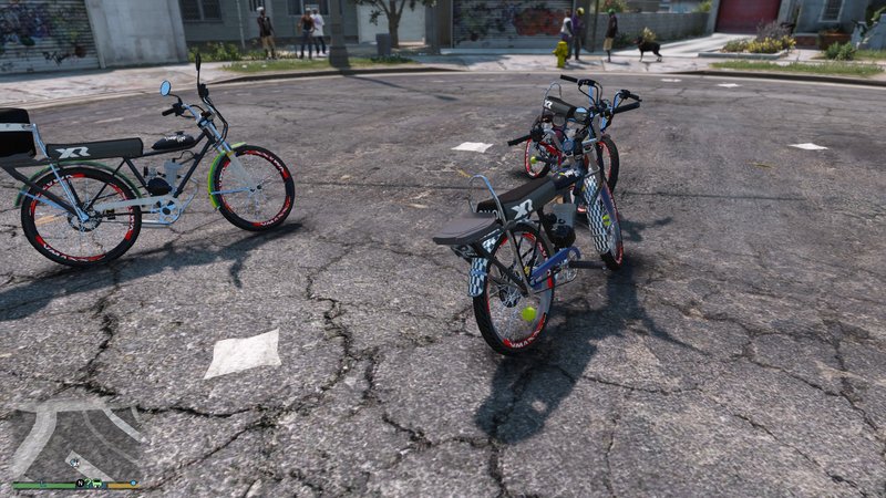 Bike Motorizada 80cc ADD-ON Livery + Extras