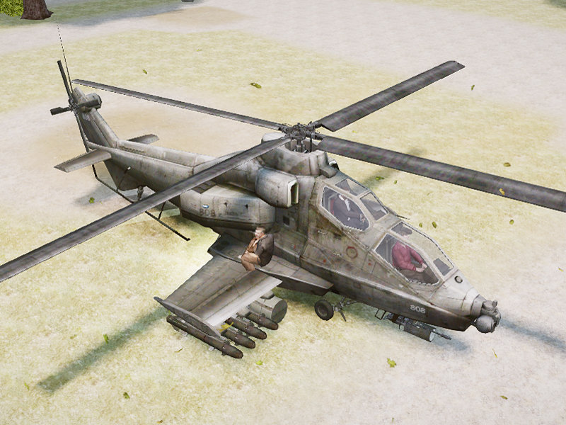 Resident Evil 6 Helicopter