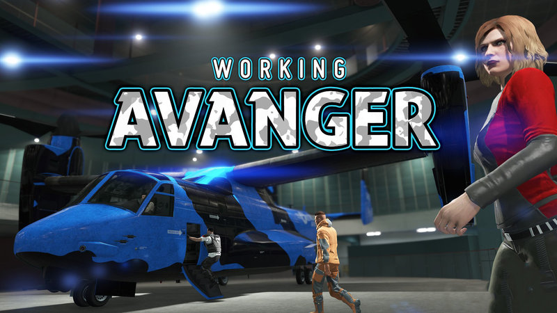 Рабочий Avenger в SP 1.2