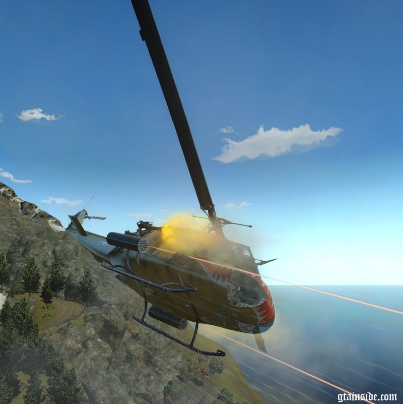 UH-1D Huey Gunship