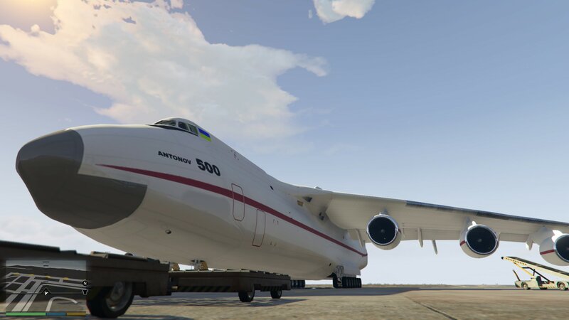 Ливрея Antonov 500 для Antonov AN-225 Mriya