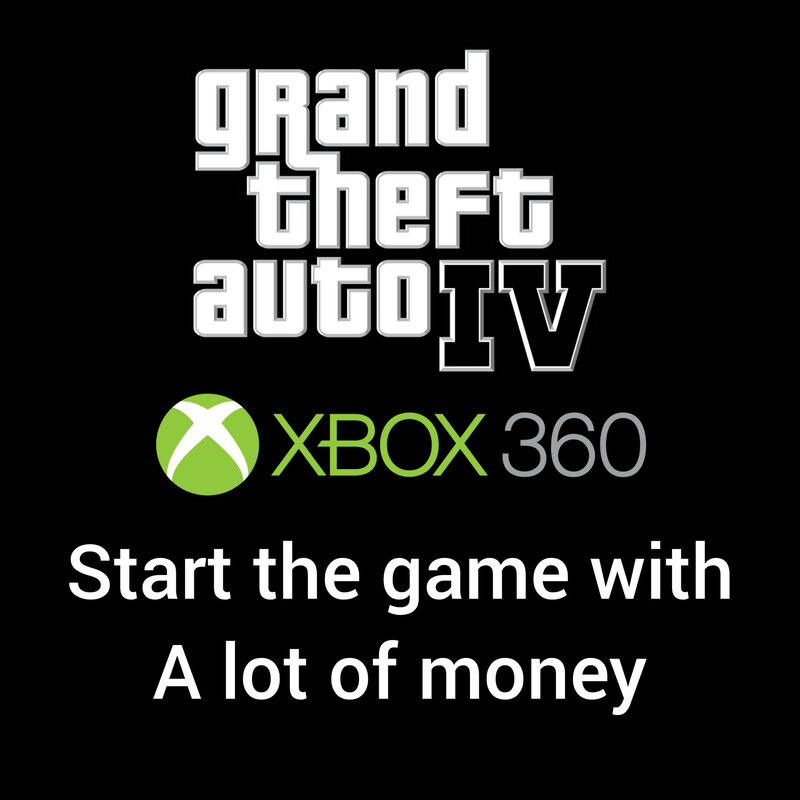 GTA IV | Xbox 360 - Сохранение | Начните игру с большим количеством денег