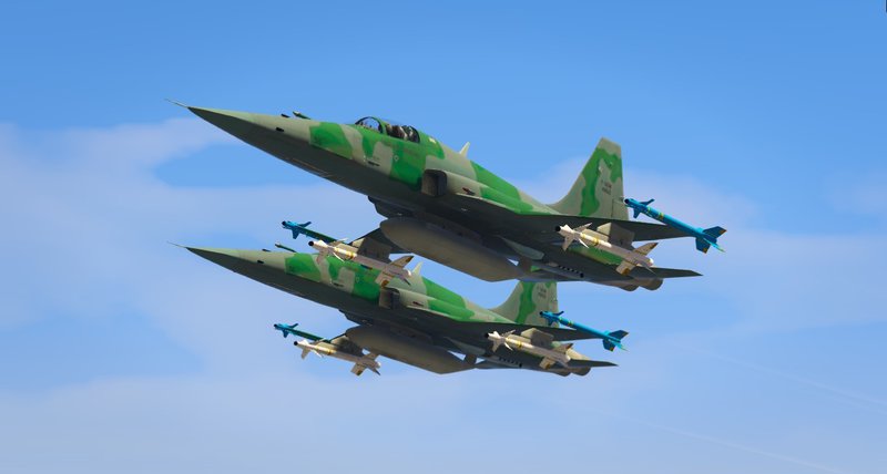 F-5EM Tiger [Custom weapons / Replace]