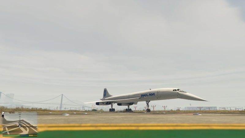 Ливрея Pan Am для Aerospatiale-BAC Concorde